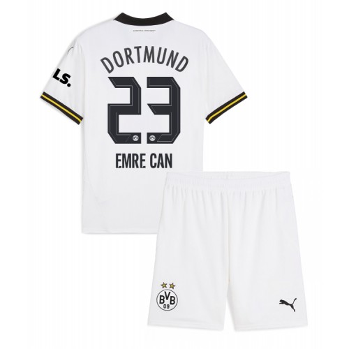 Dětský fotbalový dres Borussia Dortmund Emre Can #23 2024-25 Třetí Krátký Rukáv (+ trenýrky)